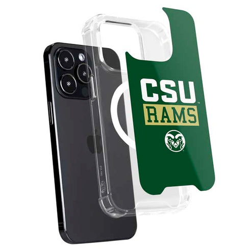 Colorado State University CSU Rams iPhone 15 Pro Max MagSafe Case