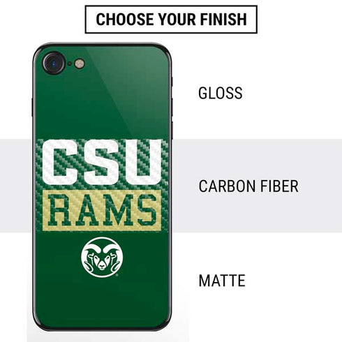 Colorado State University CSU Rams iPhone SE (2nd & 3rd Gen) Skin