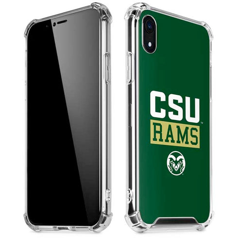 Colorado State University CSU Rams iPhone XR Clear Case