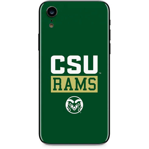 Colorado State University CSU Rams iPhone XR Skin