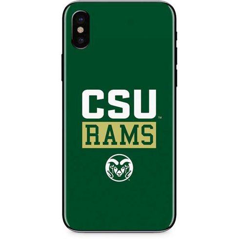 Colorado State University CSU Rams iPhone XS Skin