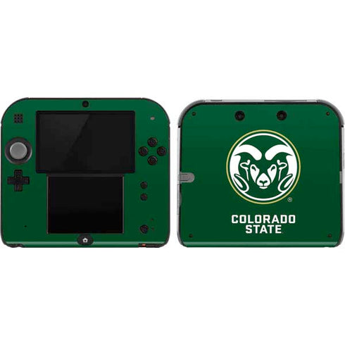 Colorado State University CSU Rams Logo Nintendo 2DS Skin