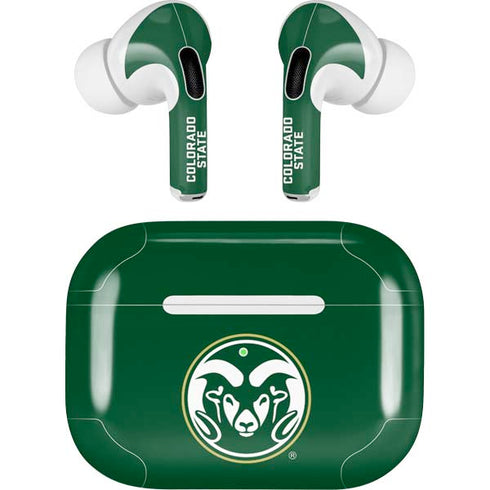 Colorado State University CSU Rams Logo AirPods Pro 2nd Gen Skin