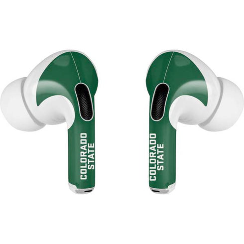 Colorado State University CSU Rams Logo AirPods Pro 2nd Gen Skin