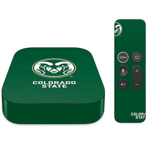 Colorado State University CSU Rams Logo Apple TV Skin