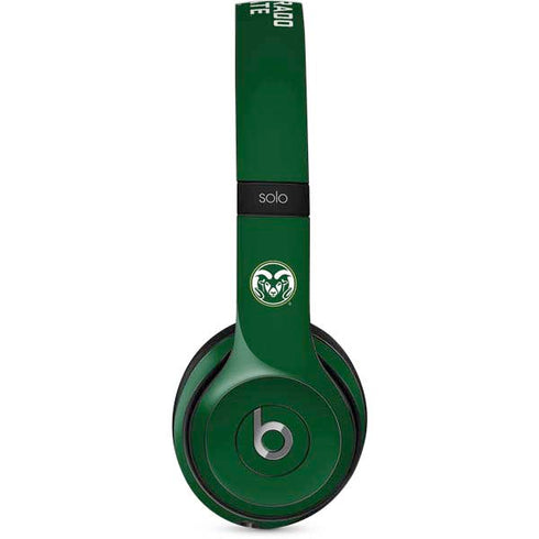 Colorado State University CSU Rams Logo Beats Solo 2 Wired Skin