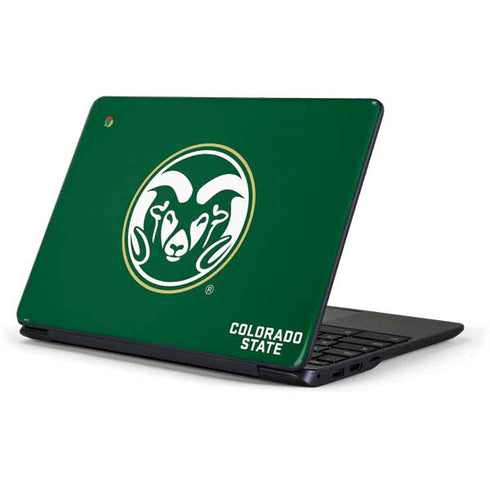 Colorado State University CSU Rams Logo Samsung Chromebook Skin