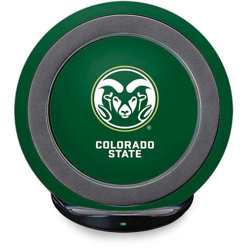 Colorado State University CSU Rams Logo Fast Charge Wireless Charging Stand Skin