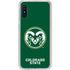 Colorado State University CSU Rams Logo Galaxy A10e Clear Case