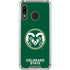 Colorado State University CSU Rams Logo Galaxy A30 Clear Case