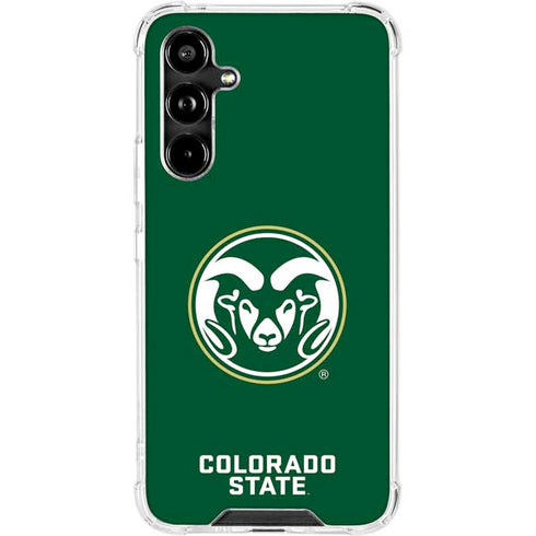 Colorado State University CSU Rams Logo Galaxy A54 5G Clear Case