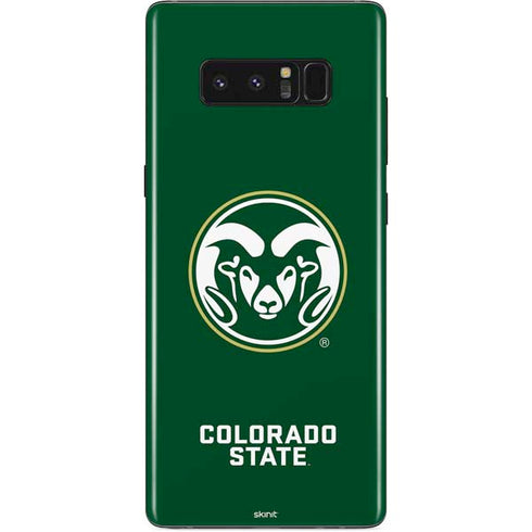 Colorado State University CSU Rams Logo Galaxy Note 8 Skin