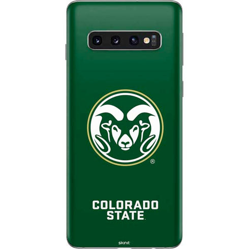 Colorado State University CSU Rams Logo Galaxy S10 Skin