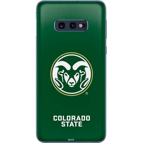 Colorado State University CSU Rams Logo Galaxy S10e Skin