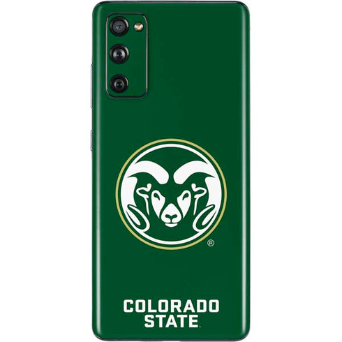 Colorado State University CSU Rams Logo Galaxy S20 Fan Edition Skin