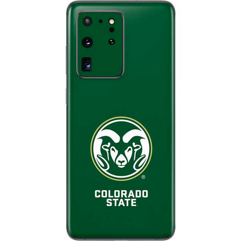 Colorado State University CSU Rams Logo Galaxy S20 Ultra 5G Skin