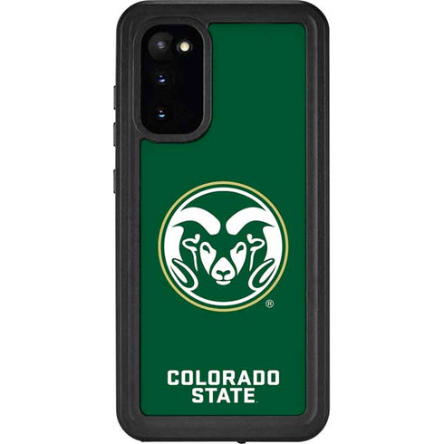 Colorado State University CSU Rams Logo Galaxy S20 Waterproof Case