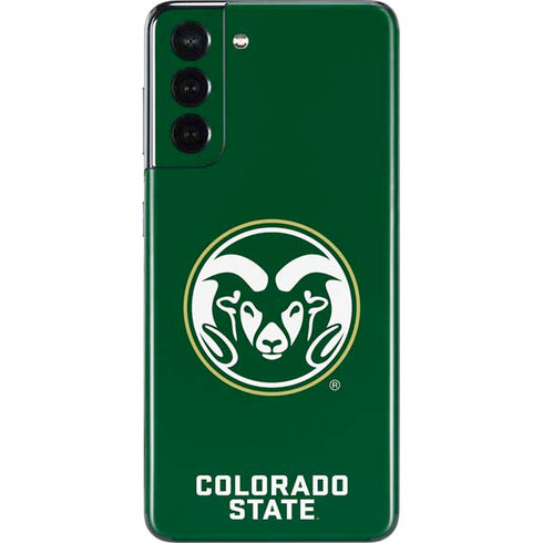 Colorado State University CSU Rams Logo Galaxy S21 5G Skin
