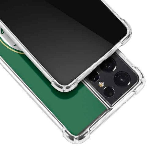 Colorado State University CSU Rams Logo Galaxy S21 Ultra 5G Clear Case