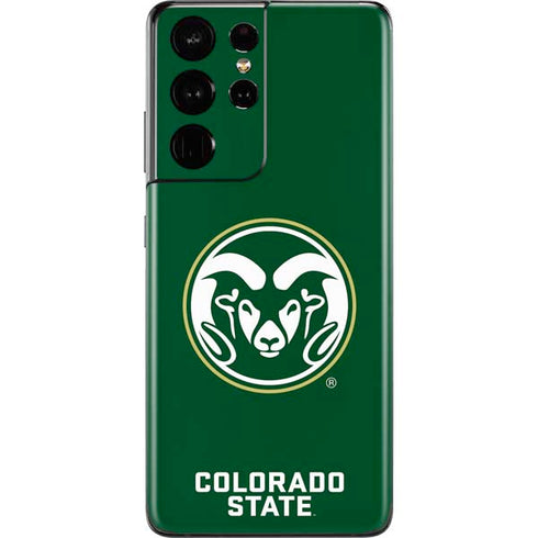 Colorado State University CSU Rams Logo Galaxy S21 Ultra 5G Skin