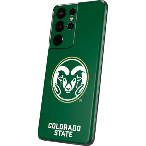 Colorado State University CSU Rams Logo Galaxy S21 Ultra 5G Skin