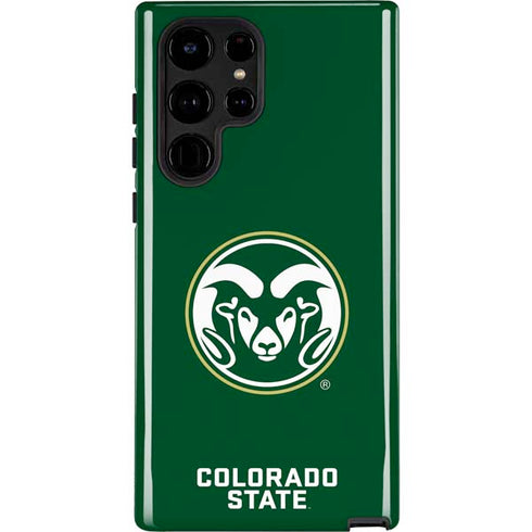 Colorado State University CSU Rams Logo Galaxy S22 Ultra Pro Case