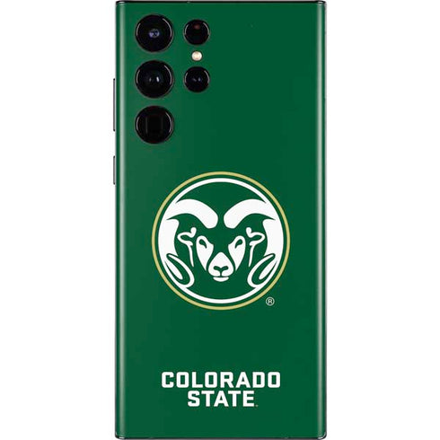 Colorado State University CSU Rams Logo Galaxy S22 Ultra Skin