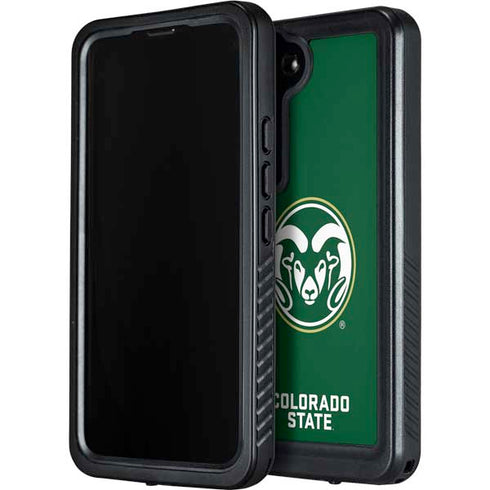 Colorado State University CSU Rams Logo Galaxy S23 Plus Waterproof Case