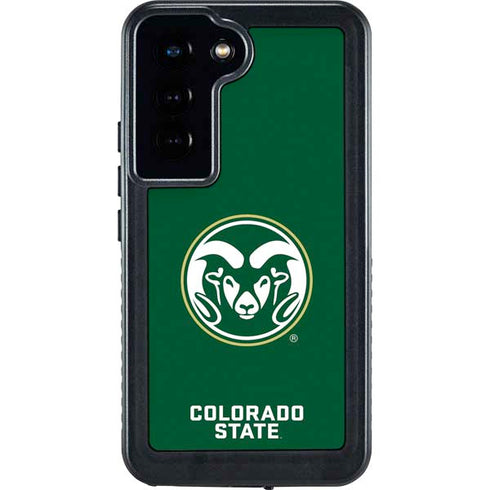 Colorado State University CSU Rams Logo Galaxy S23 Waterproof Case