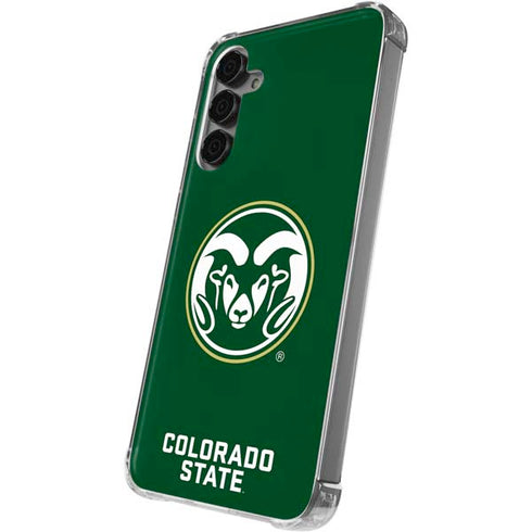 Colorado State University CSU Rams Logo Galaxy S24 Plus Clear Case