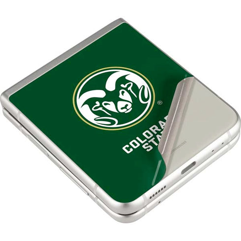 Colorado State University CSU Rams Logo Galaxy Z Flip3 5G Skin