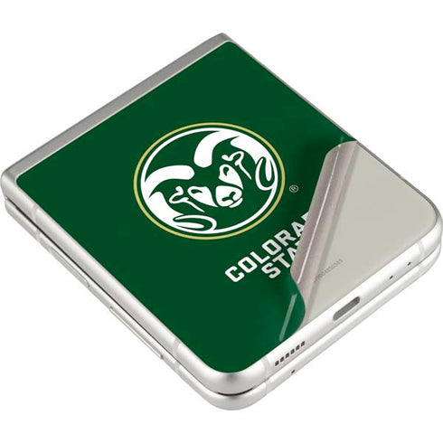 Colorado State University CSU Rams Logo Galaxy Z Flip4 5G Skin