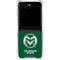 Colorado State University CSU Rams Logo Galaxy Z Flip5 5G Clear Case