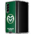 Colorado State University CSU Rams Logo Galaxy Z Fold4 5G Clear Case