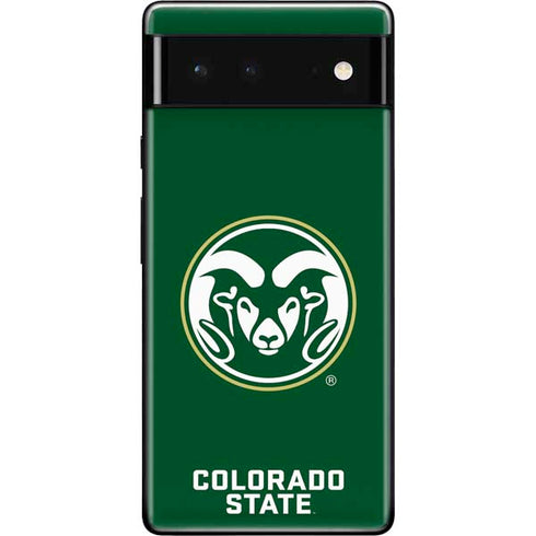 Colorado State University CSU Rams Logo Google Pixel 6 Skin