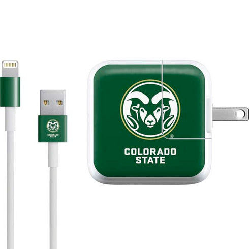 Colorado State University CSU Rams Logo iPad Charger (10W USB) Skin