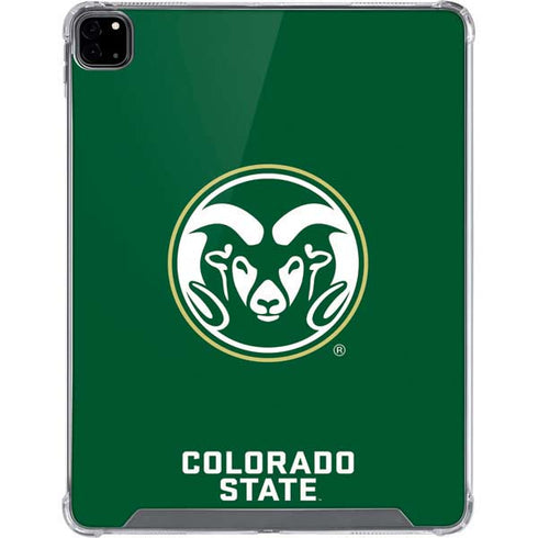 Colorado State University CSU Rams Logo iPad Pro 12.9in (2020) Clear Case