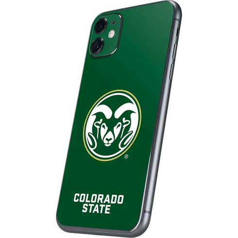Colorado State University CSU Rams Logo iPhone 11 Skin