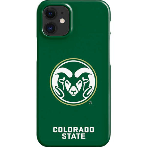 Colorado State University CSU Rams Logo iPhone 12 Mini Lite Case