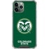 Colorado State University CSU Rams Logo iPhone 12 Pro Clear Case