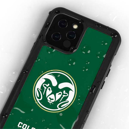 Colorado State University CSU Rams Logo iPhone 12 Pro Max Waterproof Case