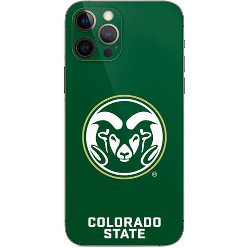 Colorado State University CSU Rams Logo iPhone 12 Pro Skin