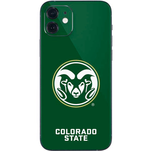 Colorado State University CSU Rams Logo iPhone 12 Skin