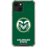 Colorado State University CSU Rams Logo iPhone 13 Mini Clear Case
