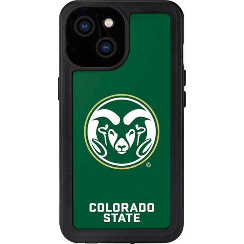 Colorado State University CSU Rams Logo iPhone 13 Mini Waterproof Case
