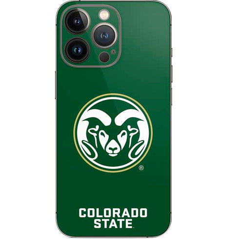 Colorado State University CSU Rams Logo iPhone 13 Pro Skin