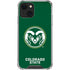 Colorado State University CSU Rams Logo iPhone 14 Plus Clear Case