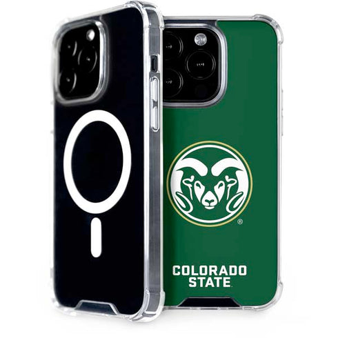 Colorado State University CSU Rams Logo iPhone 15 Pro MagSafe Case