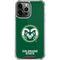 Colorado State University CSU Rams Logo iPhone 14 Pro Max Clear Case