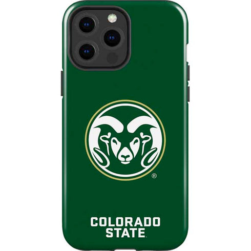 Colorado State University CSU Rams Logo iPhone 15 Pro Max Impact Case